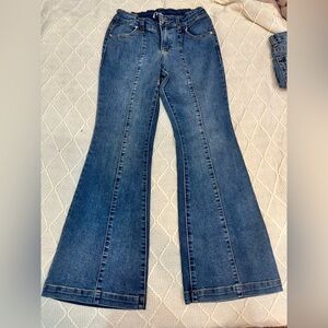 Art Class Denim Flare Jeans - Blue